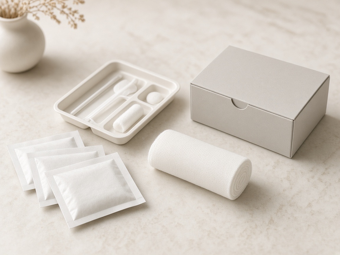 Professional clinic consumables and aftercare packaging